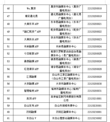 吉林省互联网新闻信息服务单位许可信息概述